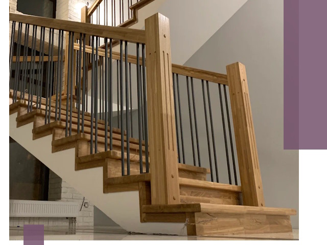 Реставрация деревянных и металлических лестниц в Крымске