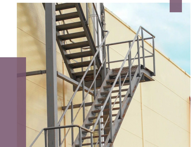 Пожарные лестницы в Крымске от 12436 руб. — монтаж и продажа | ПРОЛЁТ-Крм