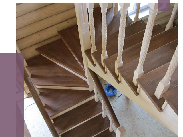 Реставрация деревянных лестниц в Крымске от 4352 руб.