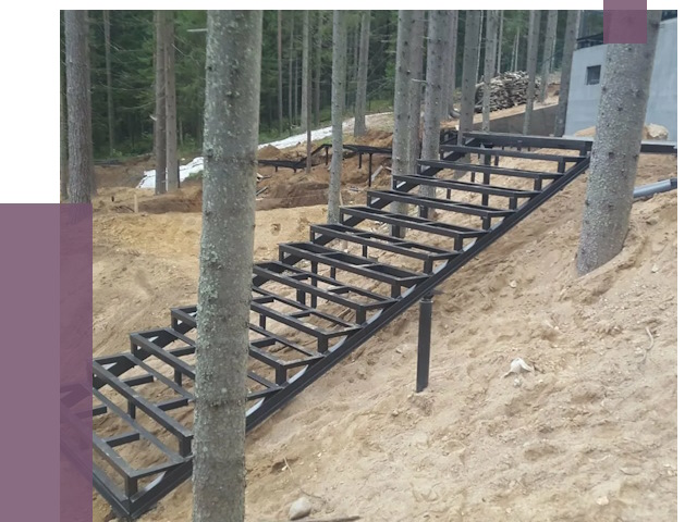 Монтаж металлических лестниц в Крымске от 13731 руб. 