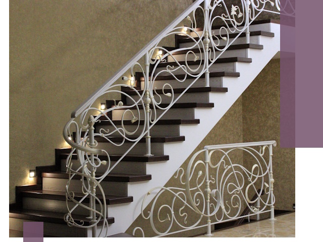 Кованые лестницы под ключ в Крымске — изготовление и монтаж
