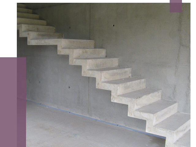 Бетонные лестницы в Крымске от 19172 руб. под ключ | ПРОЛЁТ-Крм
