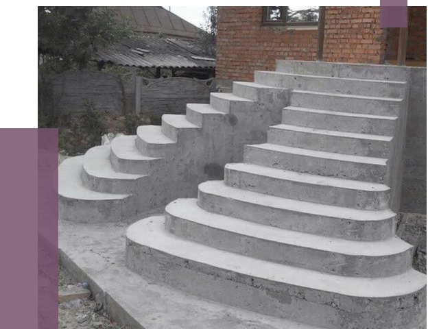 Монтаж бетонных лестниц в Крымске от 4352 руб. 