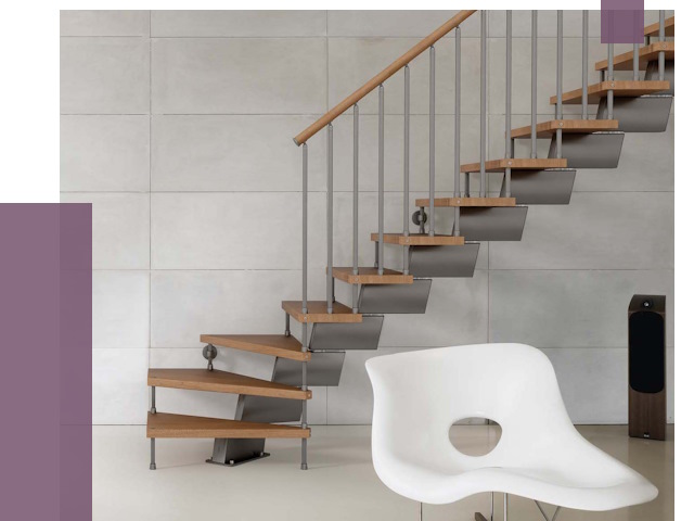 Монтаж модульных лестниц в Крымске от 6425 руб. 