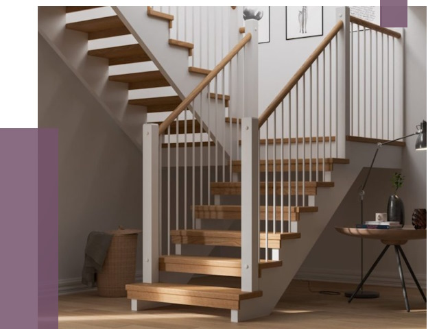 Маршевые лестницы в Крымске от 38602 руб. — монтаж | ПРОЛЁТ-Крм