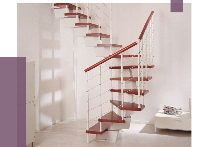 Изготовление лестниц на больцах в Крымске от 9845 руб. | ПРОЛЁТ-Крм