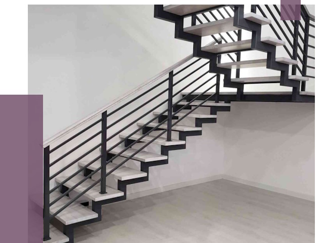 Лестницы на металлокаркасе под ключ в Крымске от 12954 руб. | ПРОЛЁТ-Крм