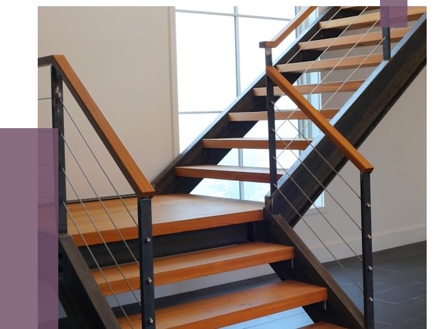 Изготовление лестниц на металлокаркасе в Крымске от 19172 руб. | ПРОЛЁТ-Крм