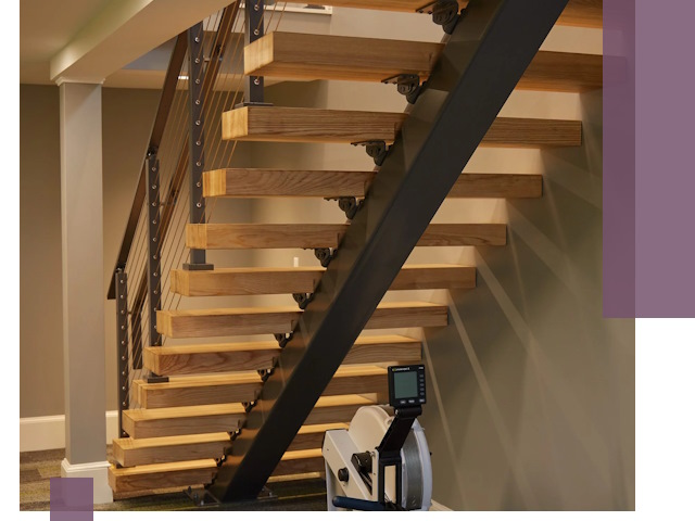 Лестницы на монокосоурах под ключ в Крымске - изготовление и монтаж