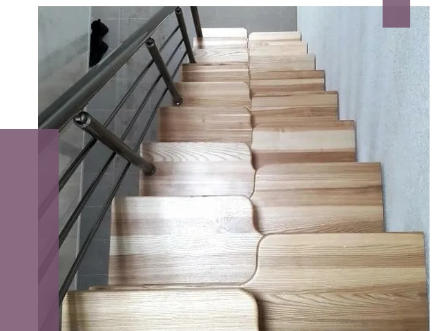 Лестницы гусиный шаг в Крымске от 13213 руб. под ключ | ПРОЛЁТ-Крм