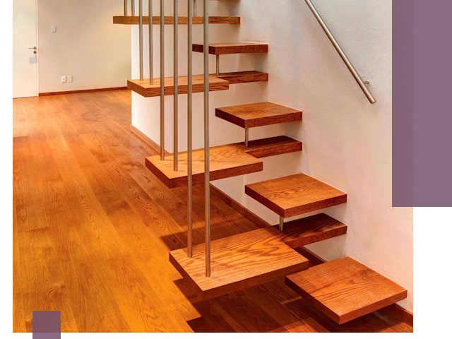 Лестницы «гусиный шаг» на заказ в Крымске для узких пространств