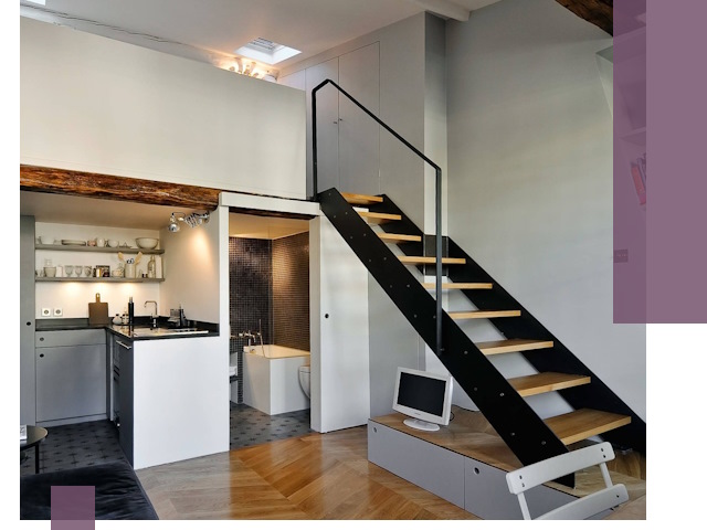 Лестницы на антресоль под ключ в Крымске — изготовление и монтаж