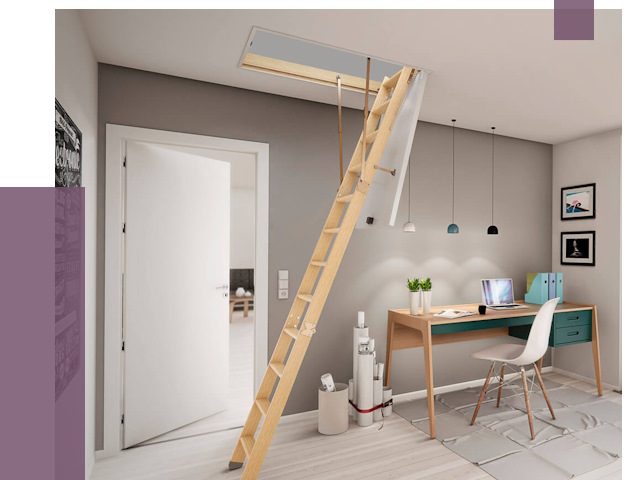 Чердачные лестницы в Крымске — от 14767 руб. | ПРОЛЁТ-Крм