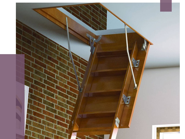 Установка чердачной лестницы в Крымске от 7928 руб. | ПРОЛЁТ-Крм