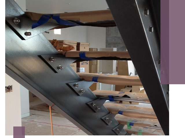 Усиление лестничных конструкций и усиление опор в Крымске