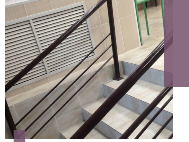 Изготовление перил из металла под ключ в Крымске