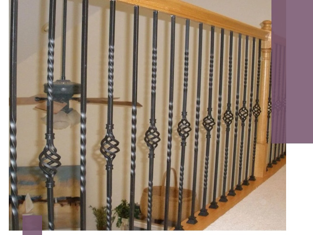Изготовление и монтаж кованных перил в Крымске под ключ