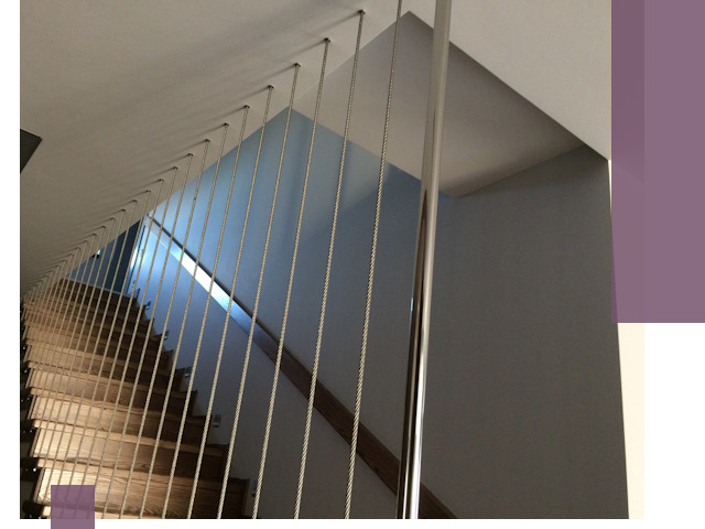 Тросовые перила под ключ в Крымске — производство и монтаж