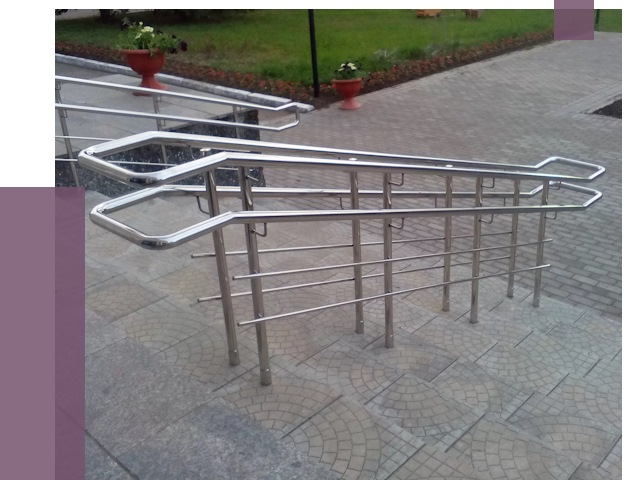 Перила для инвалидов в Крымске от 7689 руб. под ключ | ПРОЛЁТ-Крм