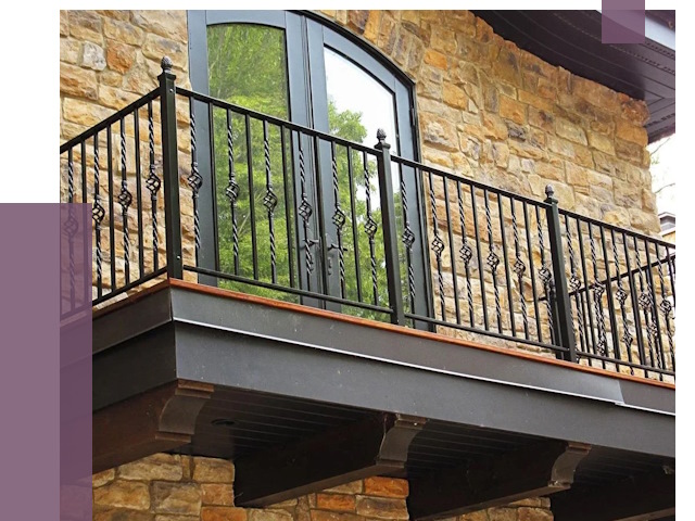 Балконные ограждения в Крымске от 8135 руб. — купить | ПРОЛЁТ-Крм
