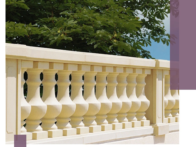 Установка балюстрады в Крымске: изготовление и монтаж под ключ