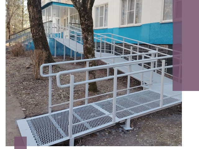 Пандусы под ключ в Крымске: изготовление, монтаж и демонтаж