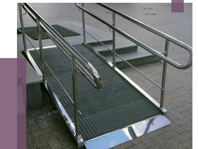 Монтаж пандусов для инвалидов в Крымске от 8726 руб. под ключ | ПРОЛЁТ-Крм