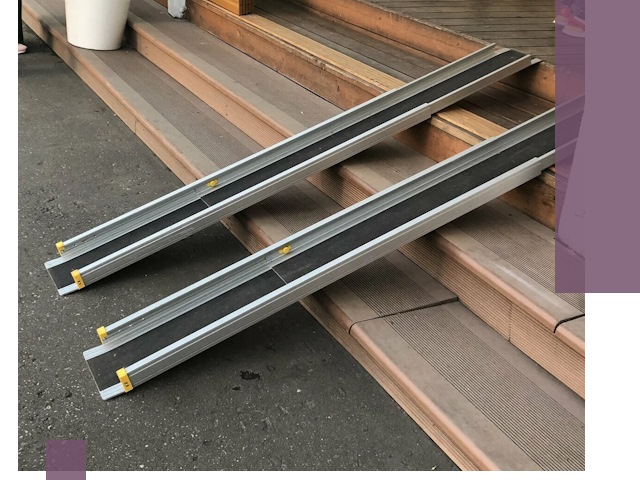 Телескопические пандусы под ключ в Крымске — изготовление и монтаж