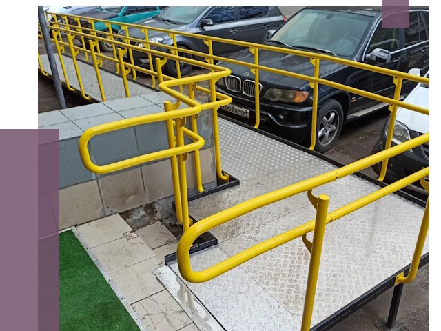 Стационарные пандусы в Крымске от 12436 руб. | ПРОЛЁТ-Крм