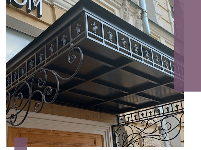 Ремонт козырьков и навесов в Крымске — быстро и качественно