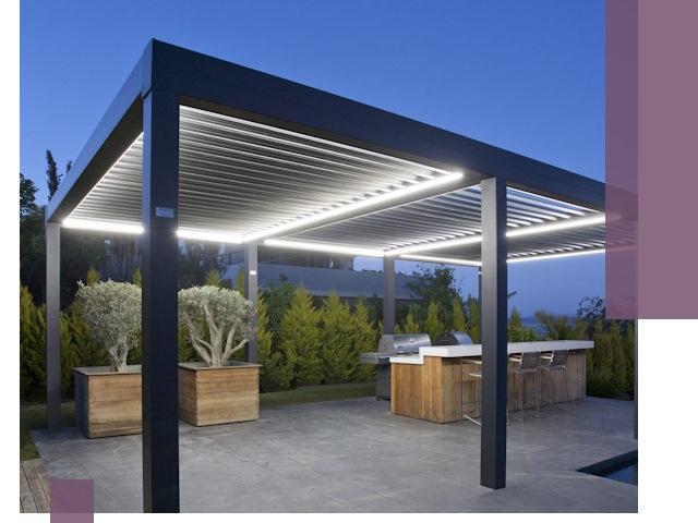 Навесы отдельно стоящие под ключ в Крымске из металла и поликарбоната