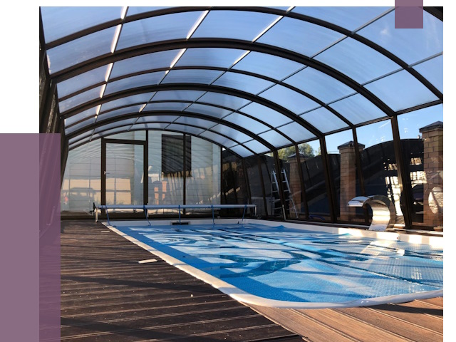 Навесы для бассейна в Крымске от 16995 руб. под ключ | ПРОЛЁТ-Крм