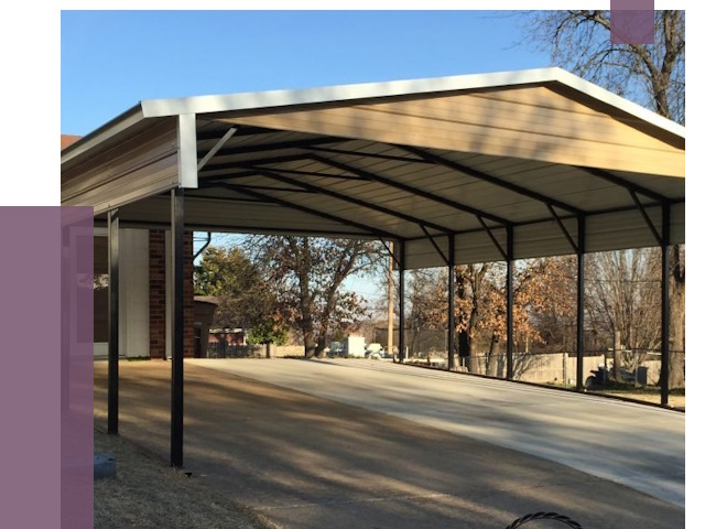 Двускатные навесы в Крымске от 8135 руб.  | ПРОЛЁТ-Крм