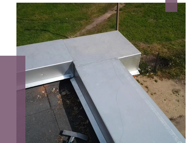 Оцинкованные парапеты в Крымске от 8135 руб.  | ПРОЛЁТ-Крм