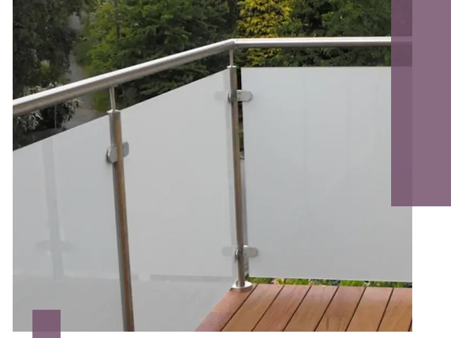 Алюминиевые парапеты для балконов и террас в Крымске