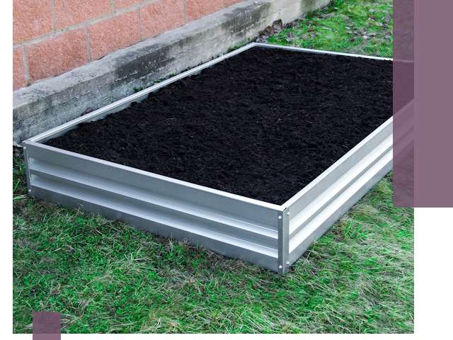 Металлические бордюры для грядок в Крымске: прочность и аккуратность