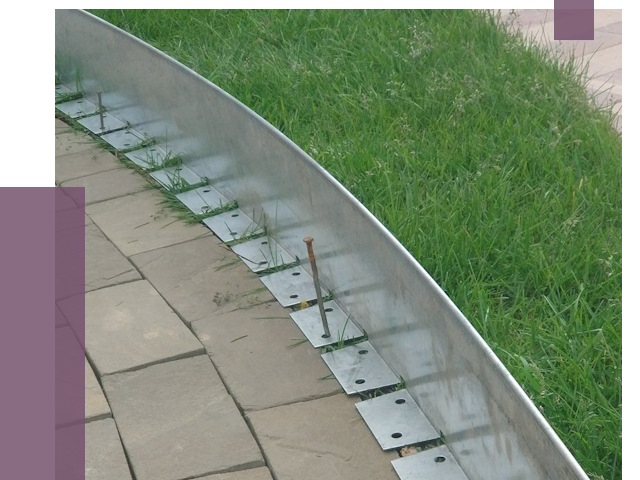 Металлические бордюры для тротуаров в Крымске от 8809 руб.