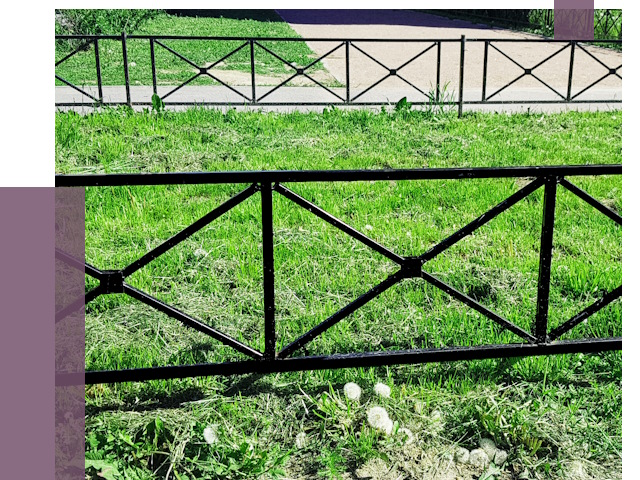 Металлические газонные ограждения в Крымске от 4352 руб.