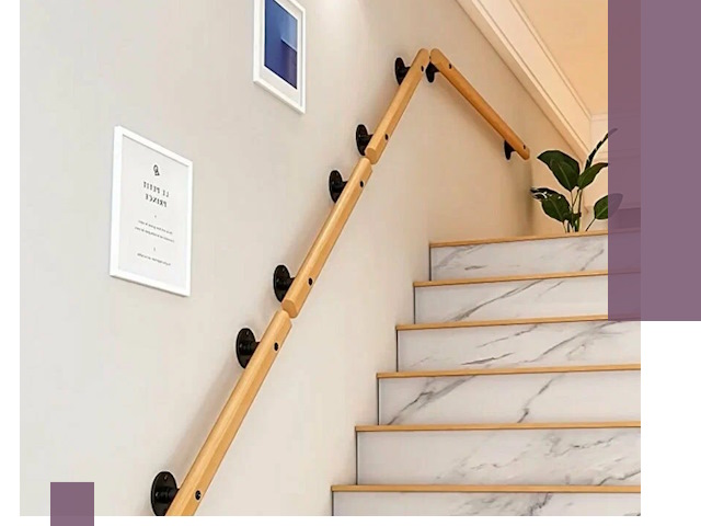 Поручни металлические и деревянные под ключ в Крымске