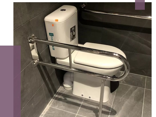 Поручни для санузлов в Крымске от 4352 руб. | ПРОЛЁТ-Крм