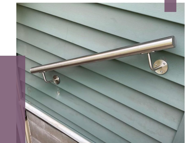 Поручни из нержавеющей стали в Крымске от 7772 руб.  | ПРОЛЁТ-Крм